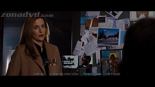 menú X-Files: Creer es la Clave Blu-ray - 4