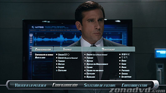 menú Superagente 86 de Película Blu-ray - 2