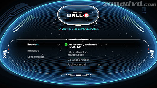 menú Wall-E Blu-ray - 8