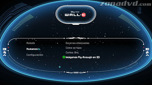 menú Wall-E Blu-ray - 9