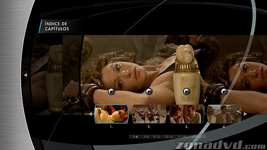 menú La Momia Blu-ray - 3