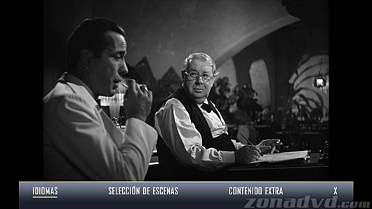 menú Casablanca Blu-ray - 1