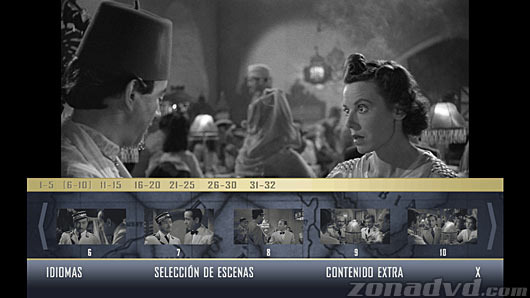 menú Casablanca Blu-ray - 3