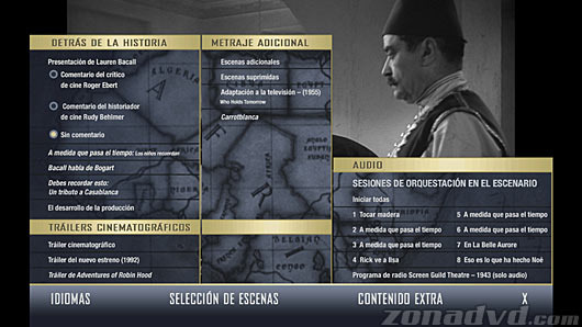 menú Casablanca Blu-ray - 4