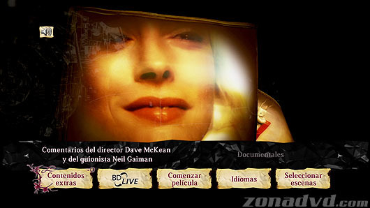 menú La Máscara de Cristal Blu-ray - 4