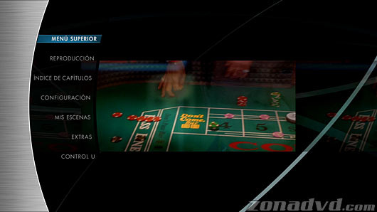 menú Casino Blu-ray - 1