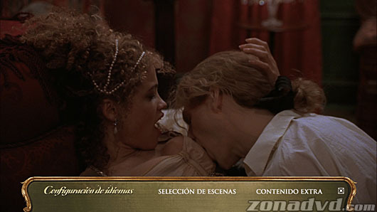 menú Entrevista con el Vampiro Blu-ray - 1
