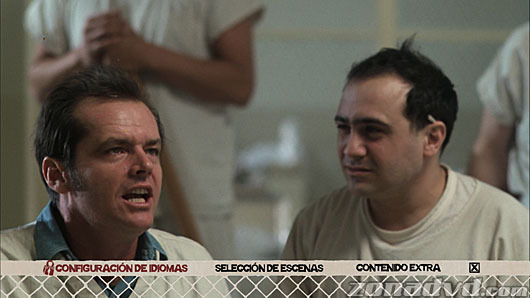 menú Alguien Voló sobre el Nido del Cuco Blu-ray - 1