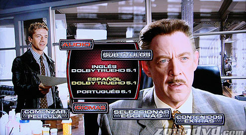 menú Spider-Man 3 Blu-ray - 2
