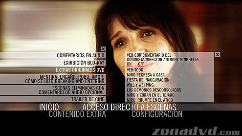 menú Breaking and Entering Blu-ray - 2