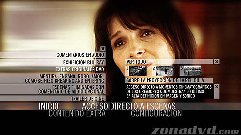 menú Breaking and Entering Blu-ray - 3