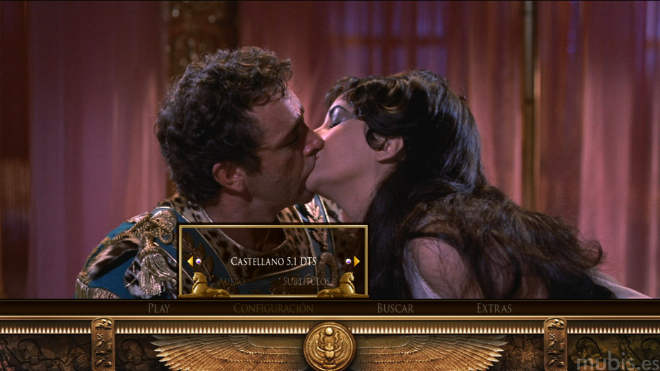 menú Cleopatra - Edición Coleccionista Blu-ray - 2