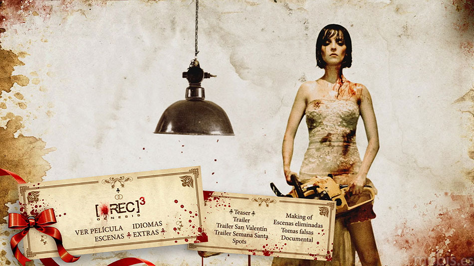 menú [Rec] 3 Génesis Blu-ray - 4