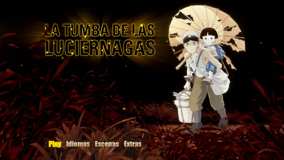 menú La Tumba de las Luciérnagas Blu-ray - 2