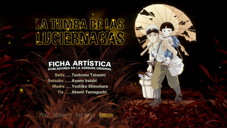 menú La Tumba de las Luciérnagas Blu-ray - 8