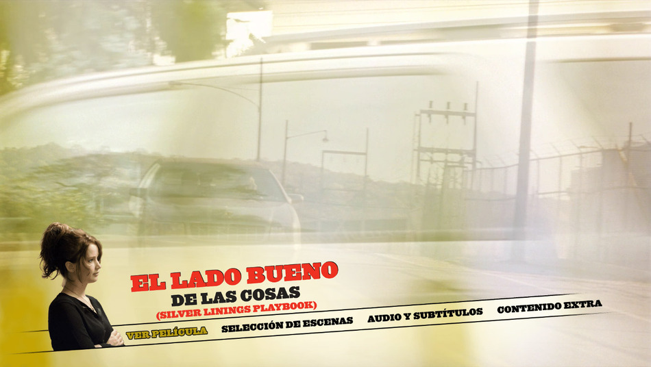 menú El Lado Bueno de las Cosas Blu-ray - 1
