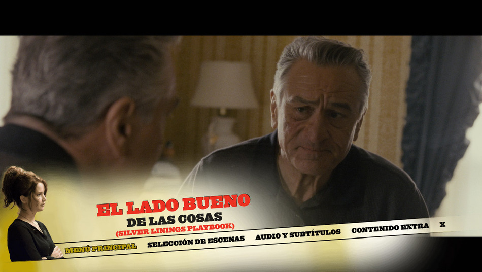 menú El Lado Bueno de las Cosas Blu-ray - 2