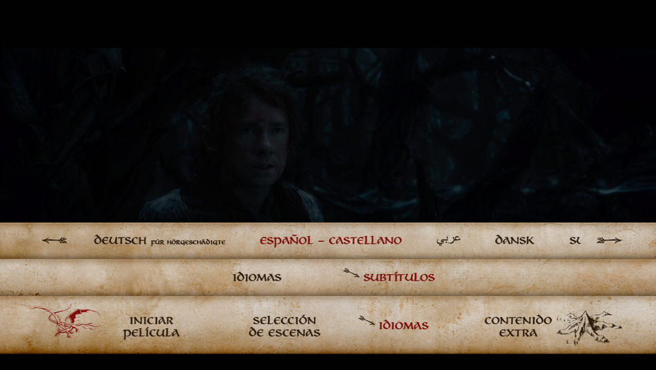 menú El Hobbit: La Desolación de Smaug - Edición Especial Blu-ray - 4