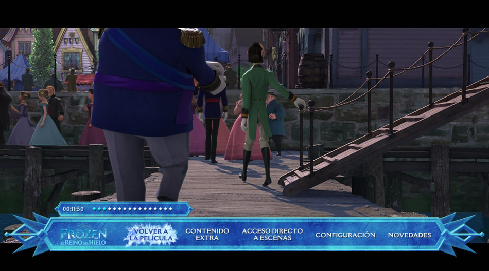 menú Frozen, El Reino del Hielo - Edición Metálica Blu-ray - 7