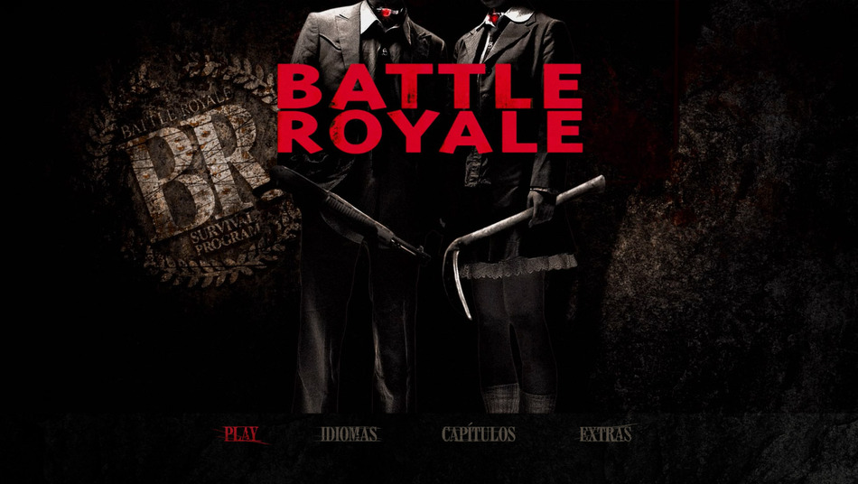 menú Battle Royale - Edición Especial Blu-ray - 1