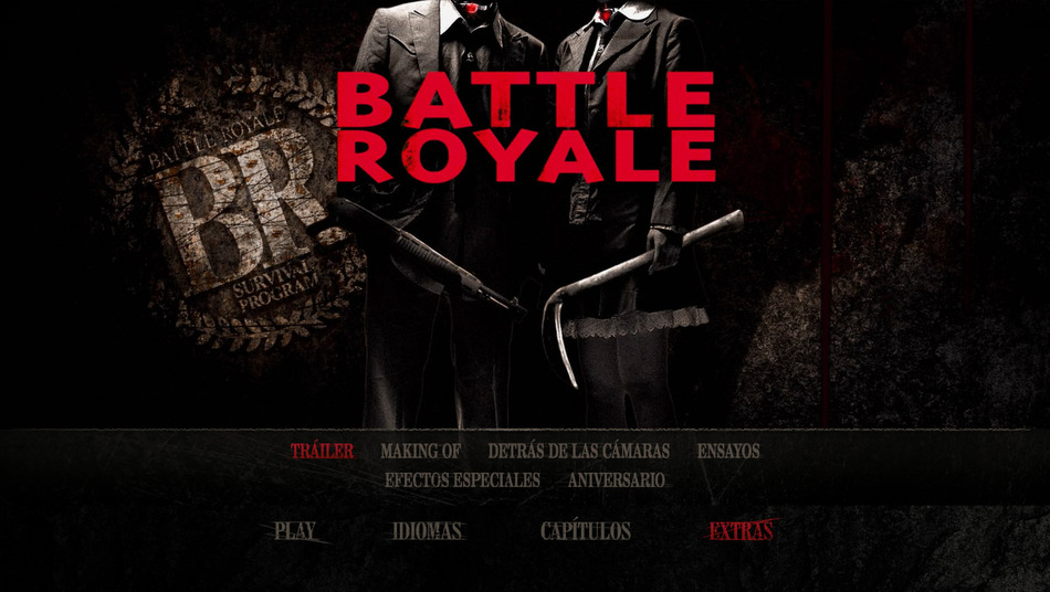 menú Battle Royale - Edición Especial Blu-ray - 4