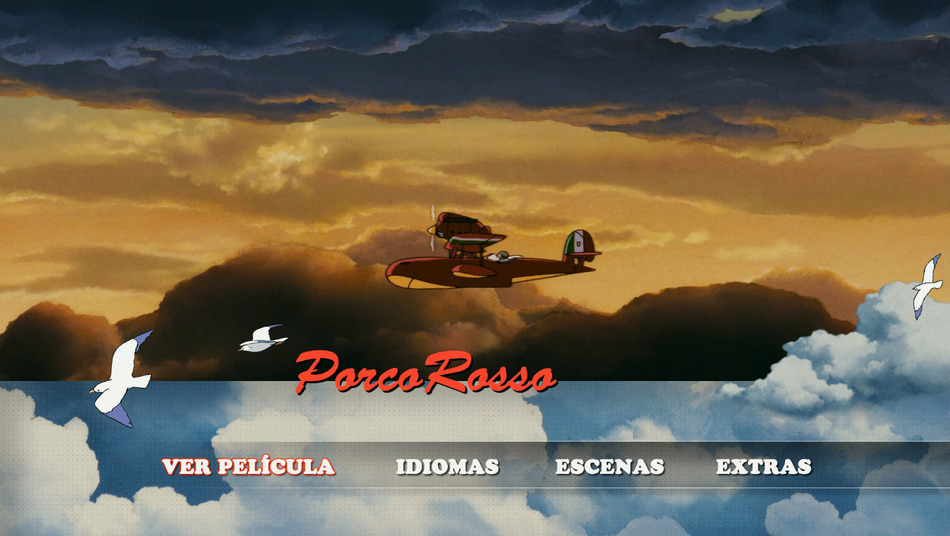 menú Porco Rosso - Edición Deluxe Blu-ray - 1
