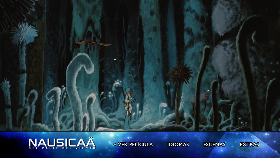 menú Nausicaä del Valle del Viento - Edición Deluxe Blu-ray - 2