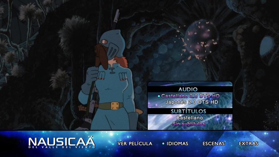 menú Nausicaä del Valle del Viento - Edición Deluxe Blu-ray - 3