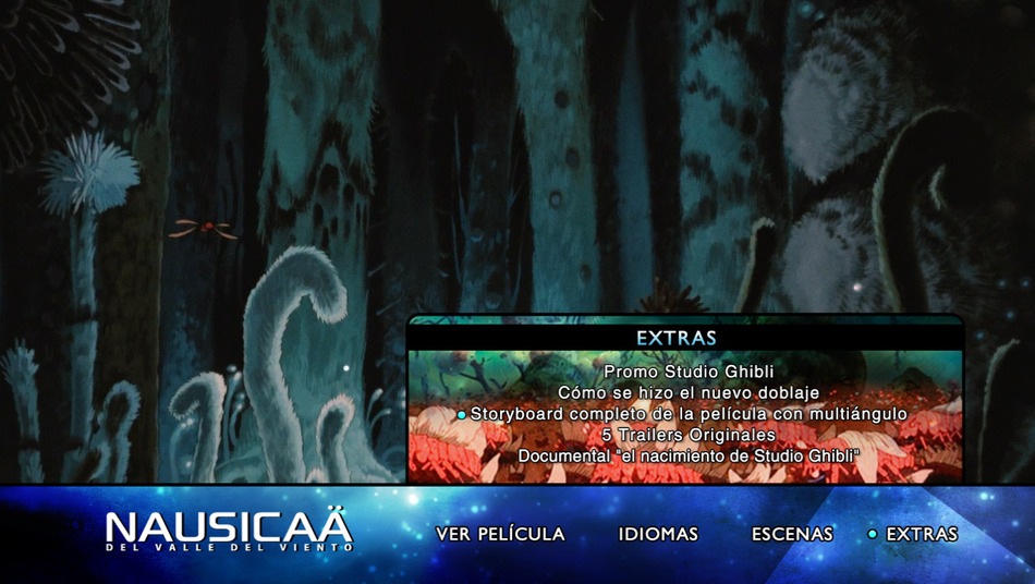 menú Nausicaä del Valle del Viento - Edición Deluxe Blu-ray - 5