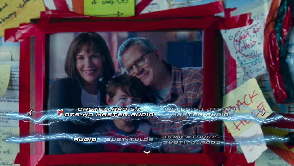 menú The Amazing Spider-Man 2: El Poder de Electro - Edición Coleccionista Blu-ray - 3