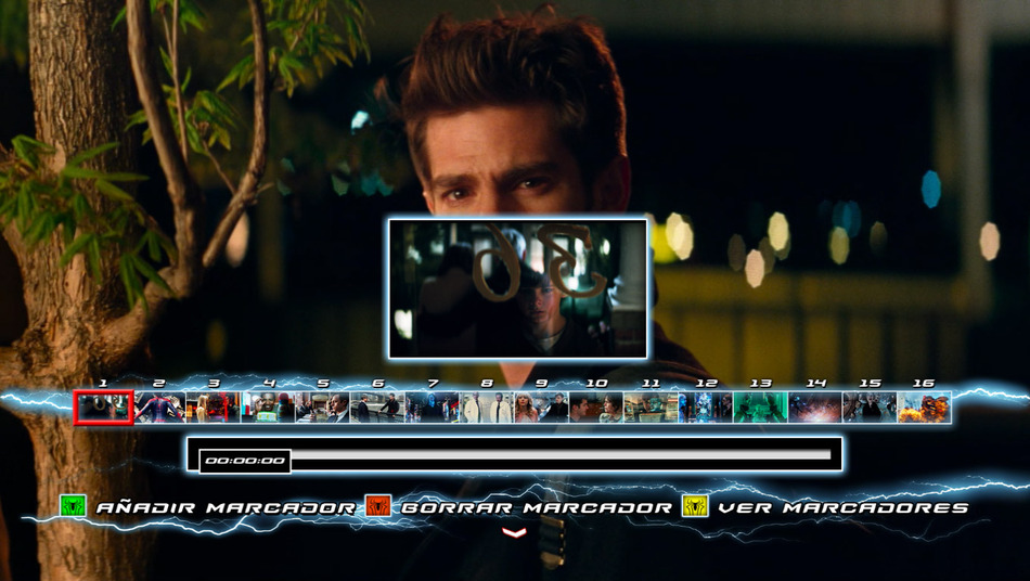 menú The Amazing Spider-Man 2: El Poder de Electro - Edición Coleccionista Blu-ray - 5