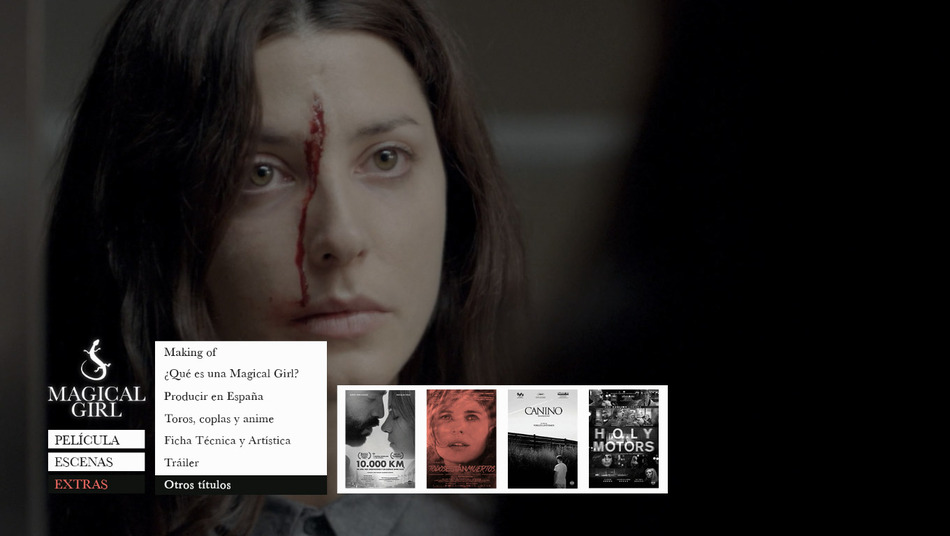 menú Magical Girl Blu-ray - 4