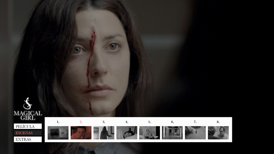 menú Magical Girl Blu-ray - 2