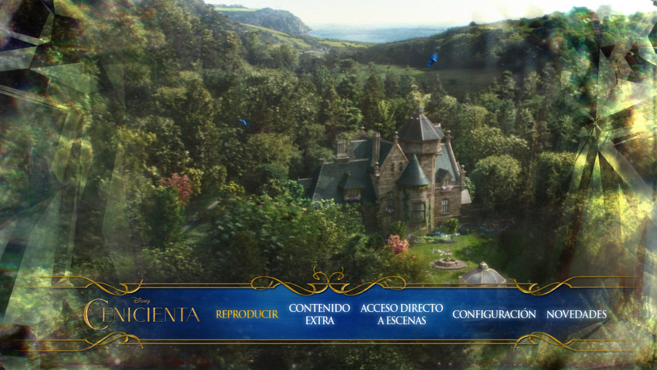 menú Cenicienta Blu-ray - 1
