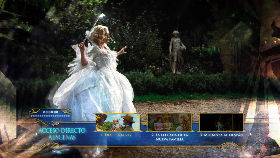menú Cenicienta Blu-ray - 3
