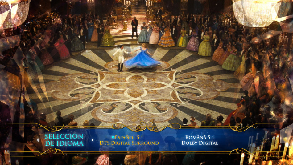 menú Cenicienta Blu-ray - 5