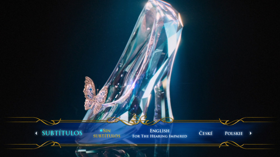 menú Cenicienta Blu-ray - 6