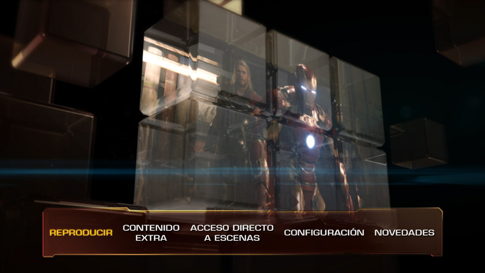 menú Vengadores: La Era de Ultrón - Edición Metálica Blu-ray - 1