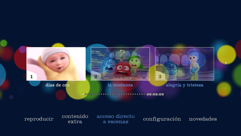 menú Del Revés (Inside Out) - Edición Metálica Blu-ray - 3