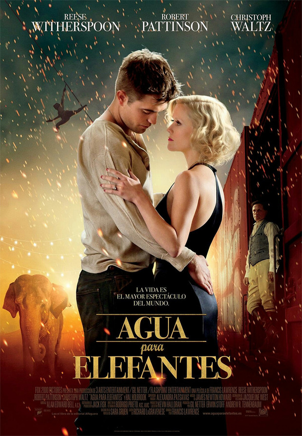 Póster de la película Agua para Elefantes