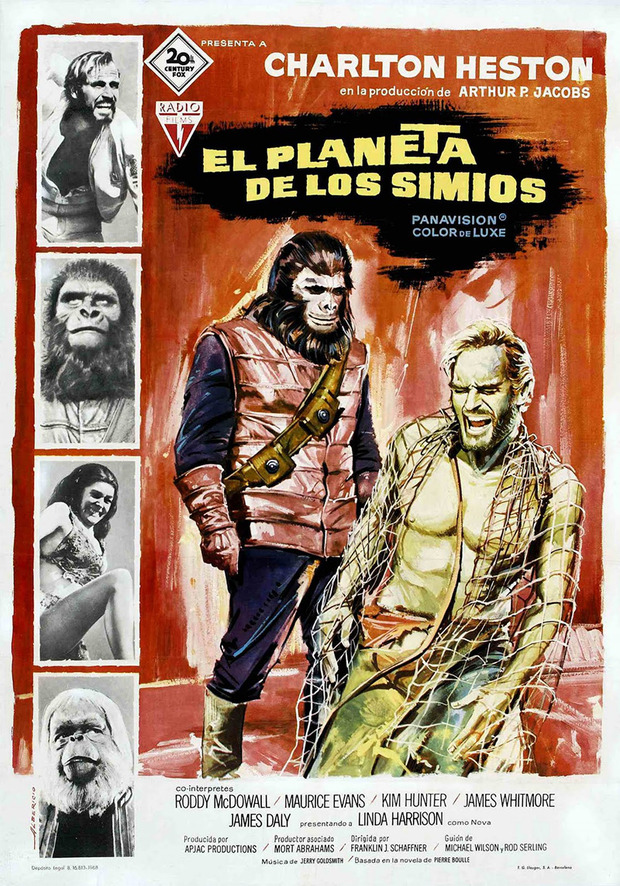 Póster de la película El Planeta de los Simios