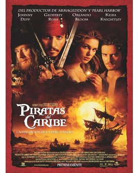 Película Piratas del Caribe: La Maldición de la Perla Negra