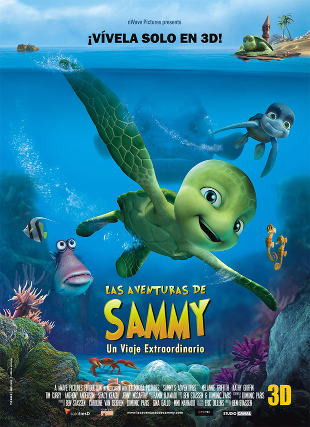 Póster de la película Las Aventuras de Sammy. Un Viaje Extraordinario