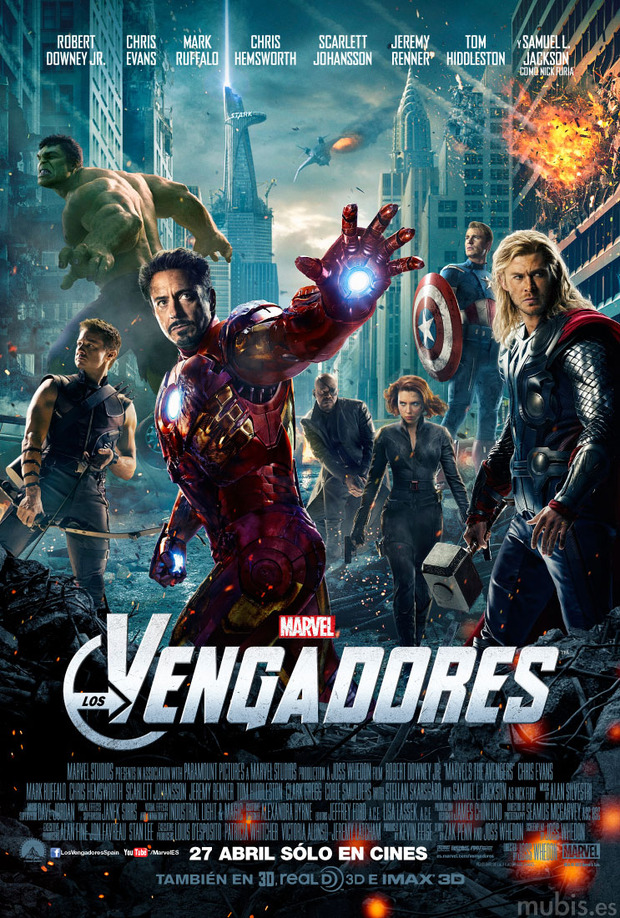 Póster de la película Los Vengadores