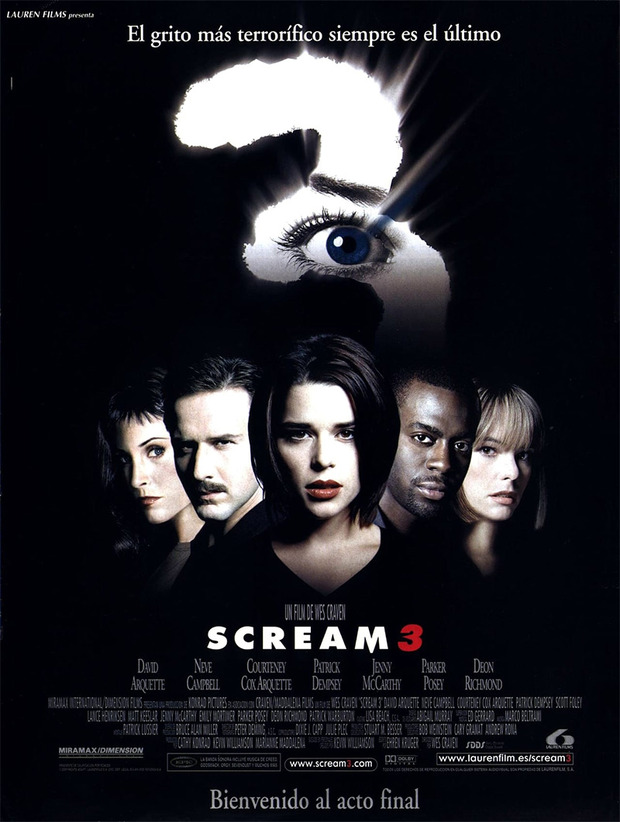 Póster de la película Scream 3