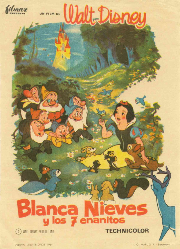 Póster de la película Blancanieves y los Siete Enanitos