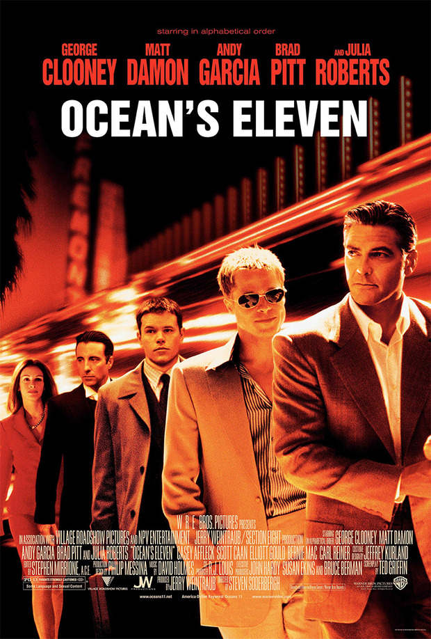 Póster de la película Ocean's Eleven