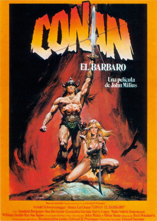 Póster de la película Conan, El Bárbaro