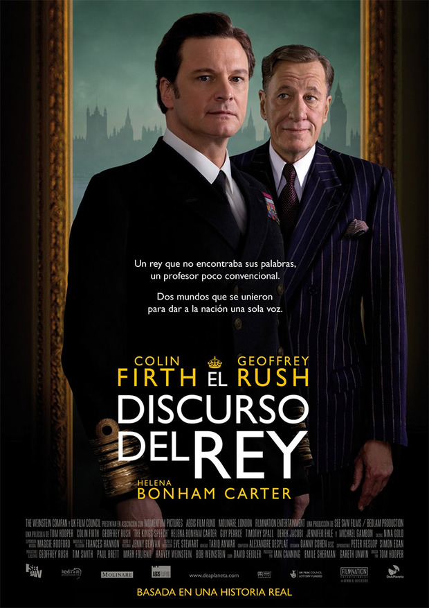 Póster de la película El Discurso del Rey