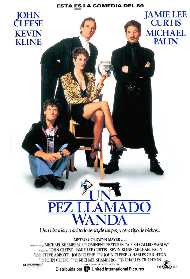 Póster de la película Un Pez Llamado Wanda